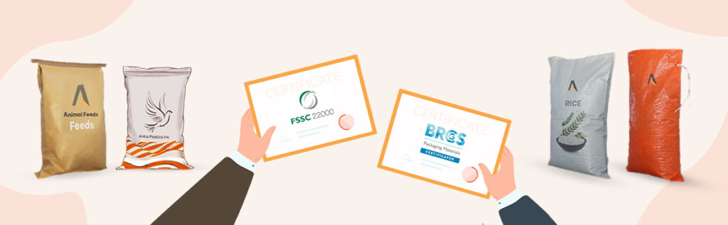 fssc and brcgs certificatified packaging company