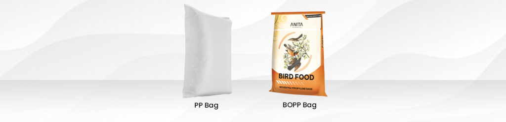 difference between bopp bags and pp bags