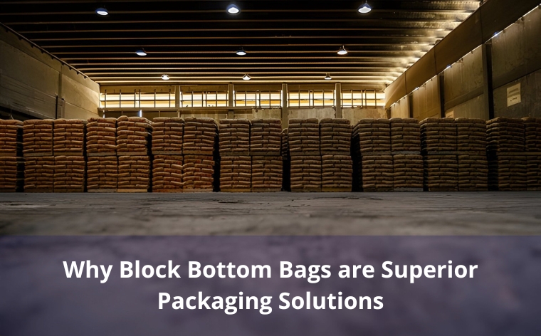 block bottom bags for packaging