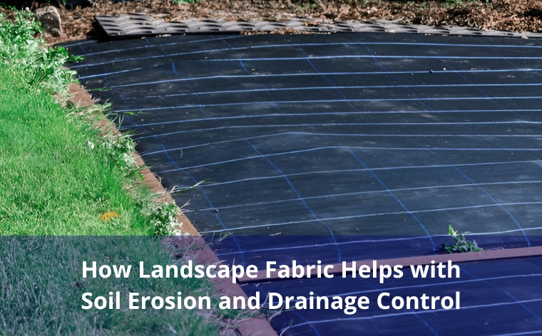 landscape fabric for soil erosion